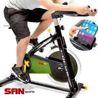 SAN SPORTS 戰車18KG飛輪健身車(4倍強度)