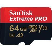SanDisk Extreme Pro Micro SDXC 64GB Class10 UHS-1 A2 V30 記憶卡