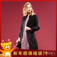 MONS長版蕾絲兩穿造型長外套