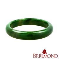 BRILLMOND 典藏頂級天然和闐碧玉手鐲 - 12MM