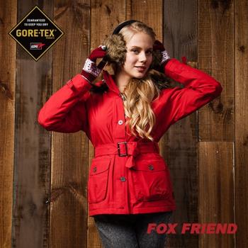 【FOX FRIEND 狐友】都會風格 女款 GORE-TEX單件外套
