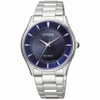CITIZEN 星辰光動能 簡單風格時尚男錶(藍/37mm) BJ6480-51L