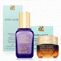 ESTEE LAUDER雅詩蘭黛 特潤眼部超能量修護霜15ml+緊緻精華50ml