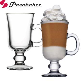 土耳其Pasabahce 高腳玻璃咖啡杯-二入組