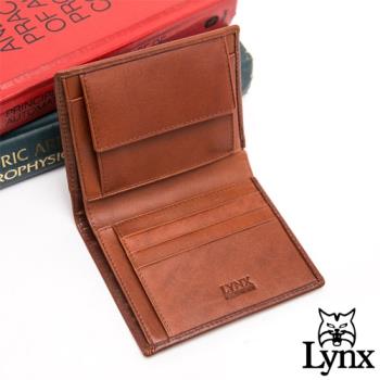Lynx - 美國山貓臻品真皮系列6+3卡短夾