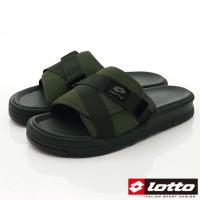Lotto樂得-潮流運動拖鞋-SI775綠(男段)