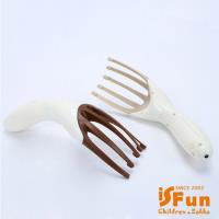 iSFun 爪型梳子 USB電動頭部護理按摩器 隨機色