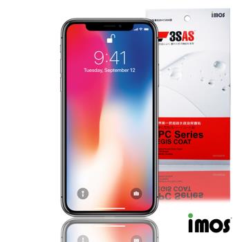 iMos 3SAS iPhone Xs Max 6.5吋 (非滿版)超抗潑水疏油效果保護貼