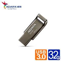 威剛 UV131 32G USB3.1賽車行動碟 (鉻灰色)