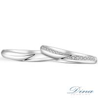 DINA JEWELRY 蒂娜珠寶 『星星盼望』系列 結婚對戒_預購