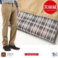 NST Jeans 保暖主打_ 秋冬駝色 內裏天絲絨休閒男褲(中腰) 397(66555)
