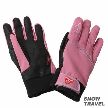 SNOWTRAVEL SKI-DRI防水透氣科技保暖棉手套 (粉紅)