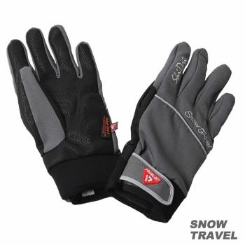 SNOWTRAVEL SKI-DRI防水透氣科技保暖棉手套 (灰色)