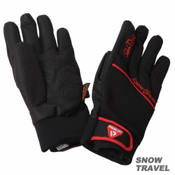 SNOWTRAVEL SKI-DRI防水透氣科技保暖棉手套 (黑色)
