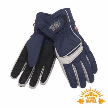 SNOWTRAVEL SKI-DRI防水透氣PRIMALOFT保暖手套 (深藍)