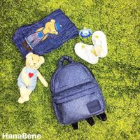花花班尼 Hana Bene 極輕感小童防潑水空氣包-清新牛仔