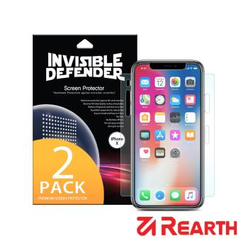Rearth Ringke Apple iPhone Xs/X 滿版高透光螢幕保護貼(2片裝)