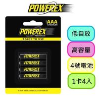 【MAHA-POWEREX】4 號低自放充電池MHRAAAP4(1000)