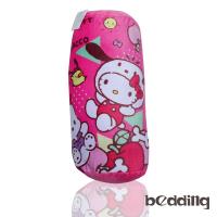 BEDDING-Hello Kitty三麗鷗正版授權圓筒抱枕-粉色凱蒂貓