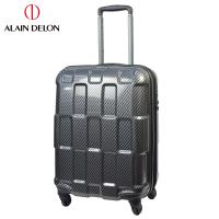 ALAIN DELON 亞蘭德倫 20吋TPU系列拉鍊登機箱(黑)