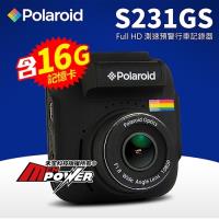 Polaroid 寶麗萊 S231GS SONY鏡頭 GPS測速行車紀錄器