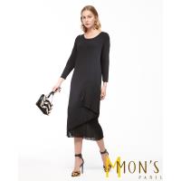 MONS 魅力時尚長版修身洋裝