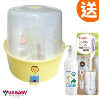 優生蒸汽式奶瓶消毒鍋(贈-西柚奶瓶清潔劑500ML+奶瓶刷)