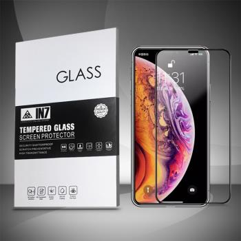 IN7 APPLE iPhone X/Xs (5.8吋) 高透光3D全滿版9H鋼化玻璃保護貼