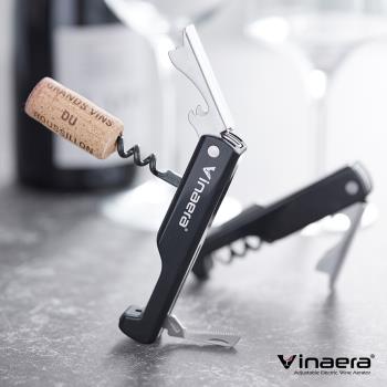 【Vinaera】多功能紅酒酒刀 割箔+開瓶+開罐三合一海馬刀