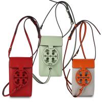 TORY BURCH 專櫃款經典雙T流蘇輕便斜背小包-多色任選