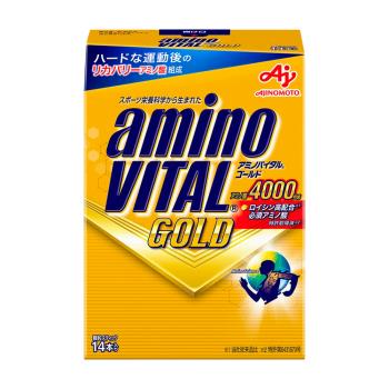 日本味之素aminoVITAL® GOLD【黃金級胺基酸】14小包入