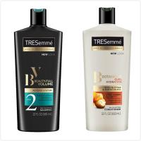 美國同步上市TRESemme彩絲美洗髮乳/潤髮乳-增加彈性亮澤(22oz)*4