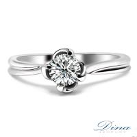【DINA 蒂娜珠寶】 情深 GIA 0.51 克拉 G/VS2 鑽戒 求婚戒指(鑽石戒指)