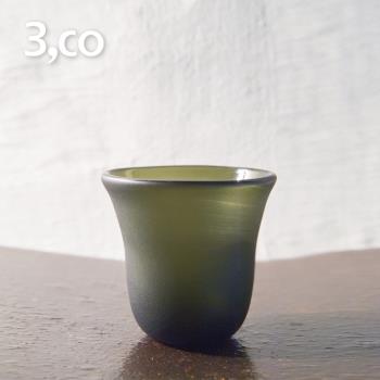 3,co 手工彩色玻璃杯(小) - 綠