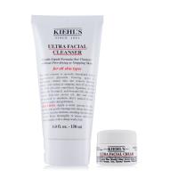 KIEHLS 契爾氏 冰河保濕潔面乳(150ml)+冰河醣蛋白保濕霜(7ML)