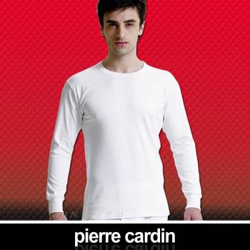 Pierre Cardin皮爾卡登 排汗厚暖棉圓領長袖衫
