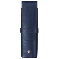 MONTBLANC 萬寶龍西方之星雙支筆套-藍 118665