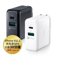 PROBOX Type A+C 雙孔 PD/QC3.0 USB急速充電器
