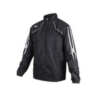 MIZUNO 男防潑水保暖外套-美津濃 慢跑 路跑 立領外套