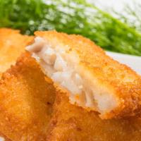 鮮綠生活 香酥可口阿拉斯加香酥鱈魚排(6片) 共12包