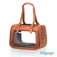 【IBIYAYA依比呀呀】移動櫥窗透明寵物提包-咖啡(FC1821)