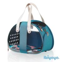 【IBIYAYA依比呀呀】雙魚兩面透明寵物提包-湖水藍(FC1820)