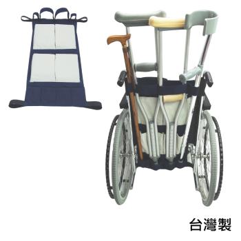 感恩使者 輪椅用後背袋/拐杖袋 ZHTW1787 (銀髮族 行動不便者適用)-台灣製