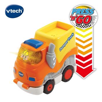 【Vtech】 嘟嘟聲光迴力衝鋒車-酷炫傾卸車