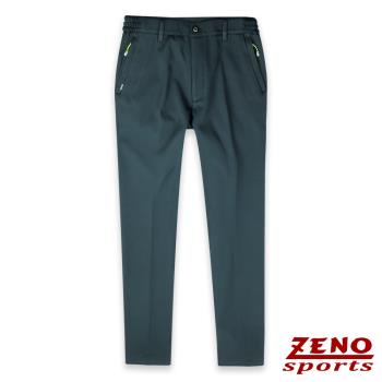 ZENO 保暖刷毛彈性機能長褲-二色