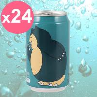 【Y.H.B】Ocean Bomb Pokemon海洋深層氣泡水330ml x24入 卡比獸(白葡萄風味)