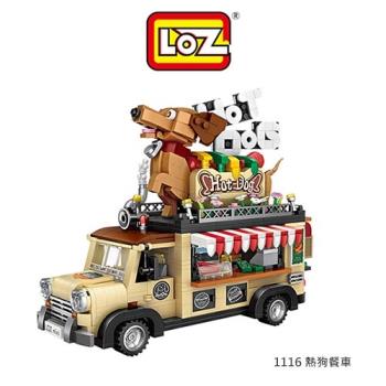 LOZ mini 鑽石積木-1116 熱狗餐車