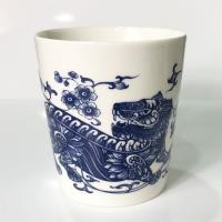 青花皇后楊莉莉-虎 生肖杯~正氣虎爺