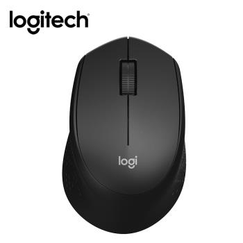 【Logitech 羅技】M331 無線靜音滑鼠 黑