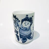 青花皇后楊莉莉-三件式濾杯~童戲圖